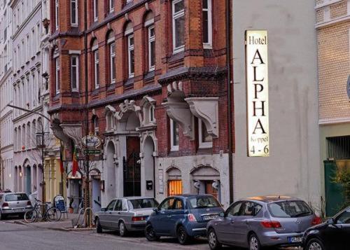 Alpha Hotel Garni Hamburg Exterior foto